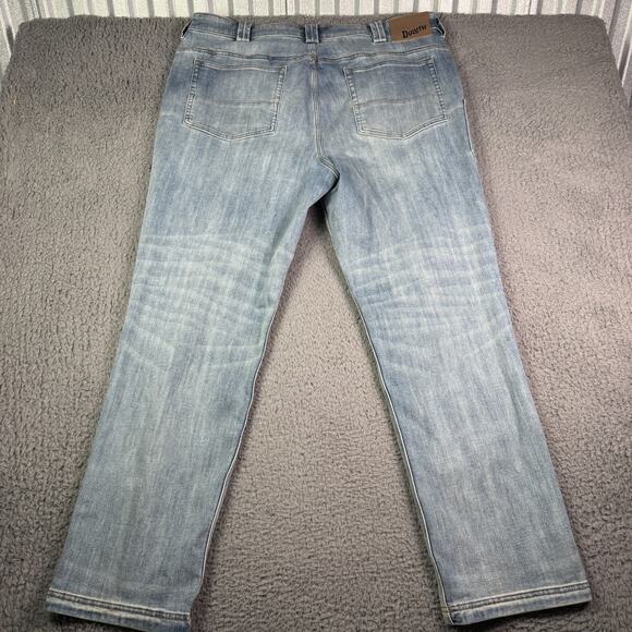 Duluth Trading Jeans Mens 40x32 Blue Ballroom Double Flex Relaxed Fit Stretch - Picture 7 of 12